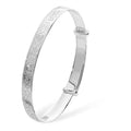 Kids Celtic Baby Bangle | Sterling Silver Baby Jewellery UK