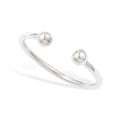 Sterling Silver Kids Torque Bangle | Baby Jewellery UK